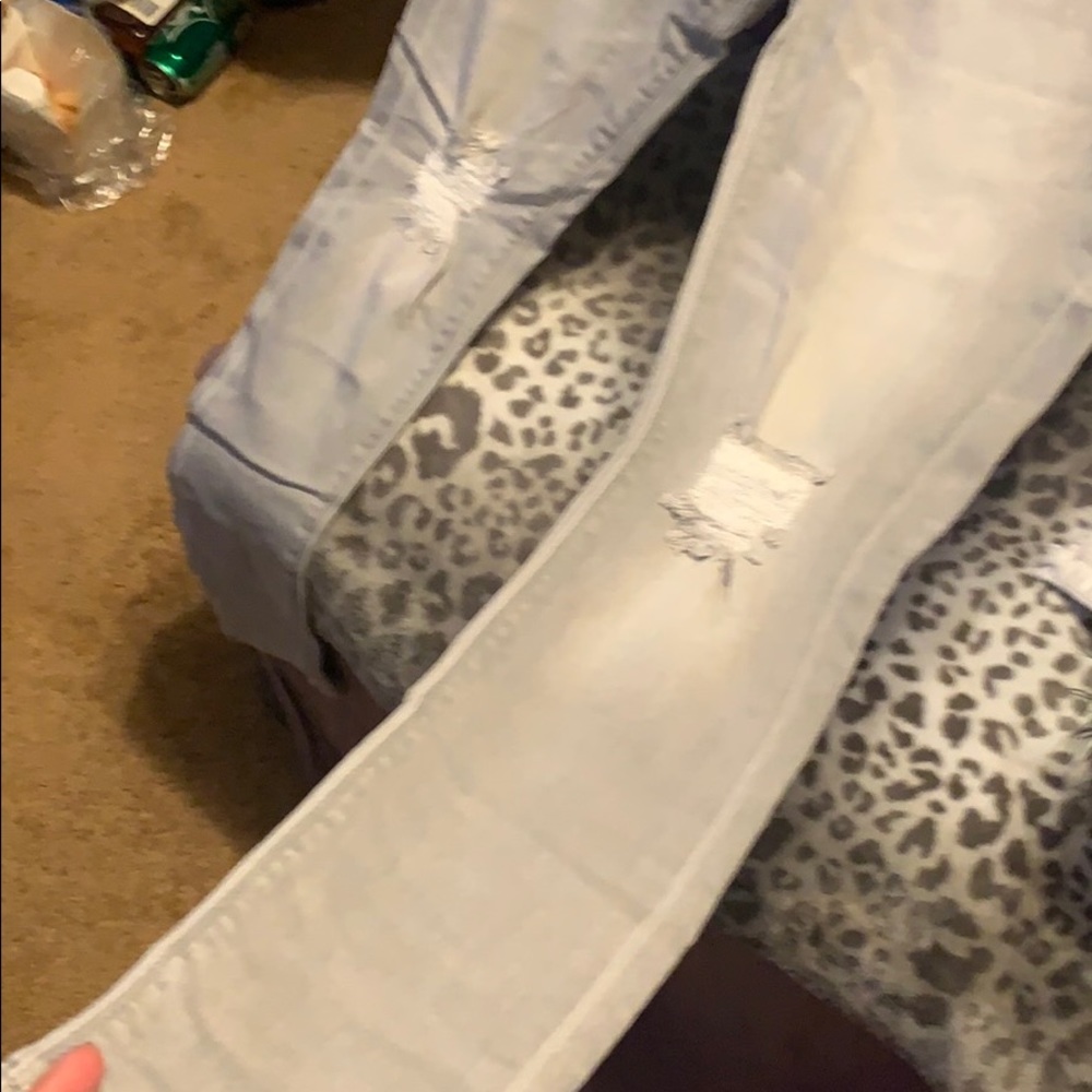 Grey skinny jeans size 8 from express brand new!!!